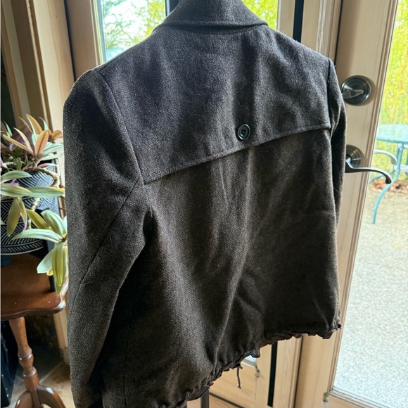 Dark Brown Wool Jacket - Picture 3 of 5